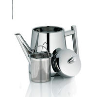 TEEKANNE Ancona  - Silberfarben, KONVENTIONELL, Metall (11.5/15cm) - Kela