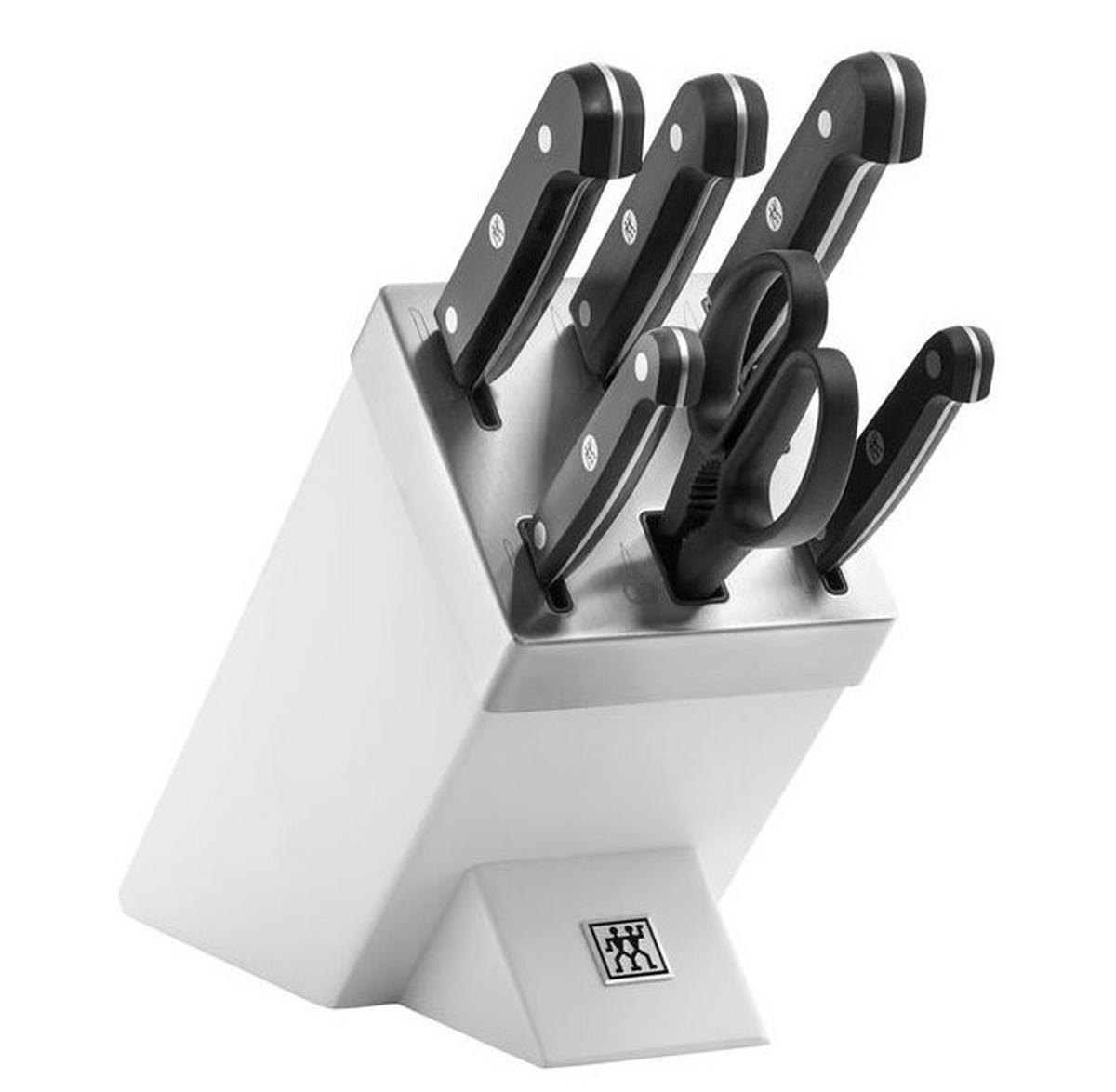 KNIVBLOCK 7 delar  - Basics, metall - Zwilling