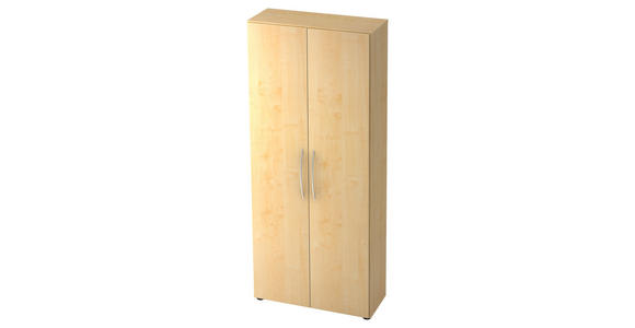 AKTENSCHRANK 80/188/34,6 cm  - Ahornfarben, KONVENTIONELL, Holzwerkstoff (80/188/34,6cm) - Venda