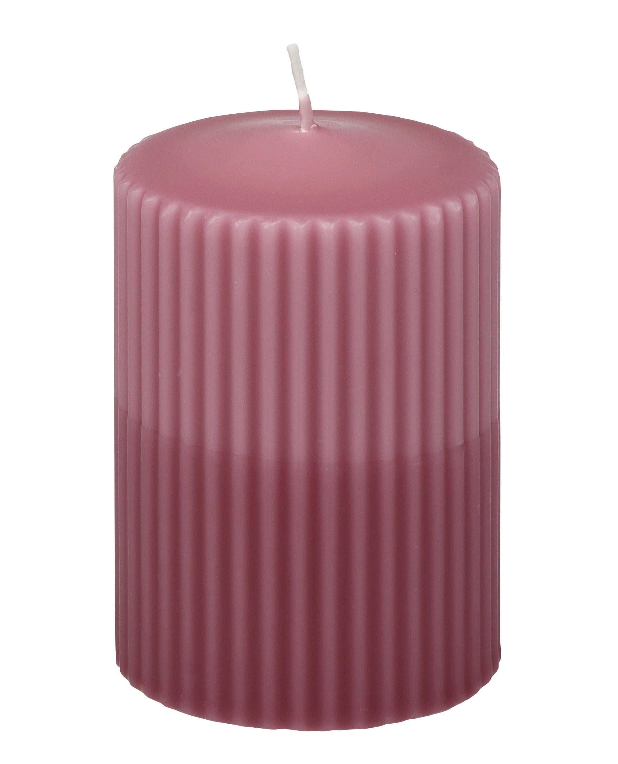 KERZE - Rosa, Basics, Paraffin (6,8/10,0cm) - Steinhart