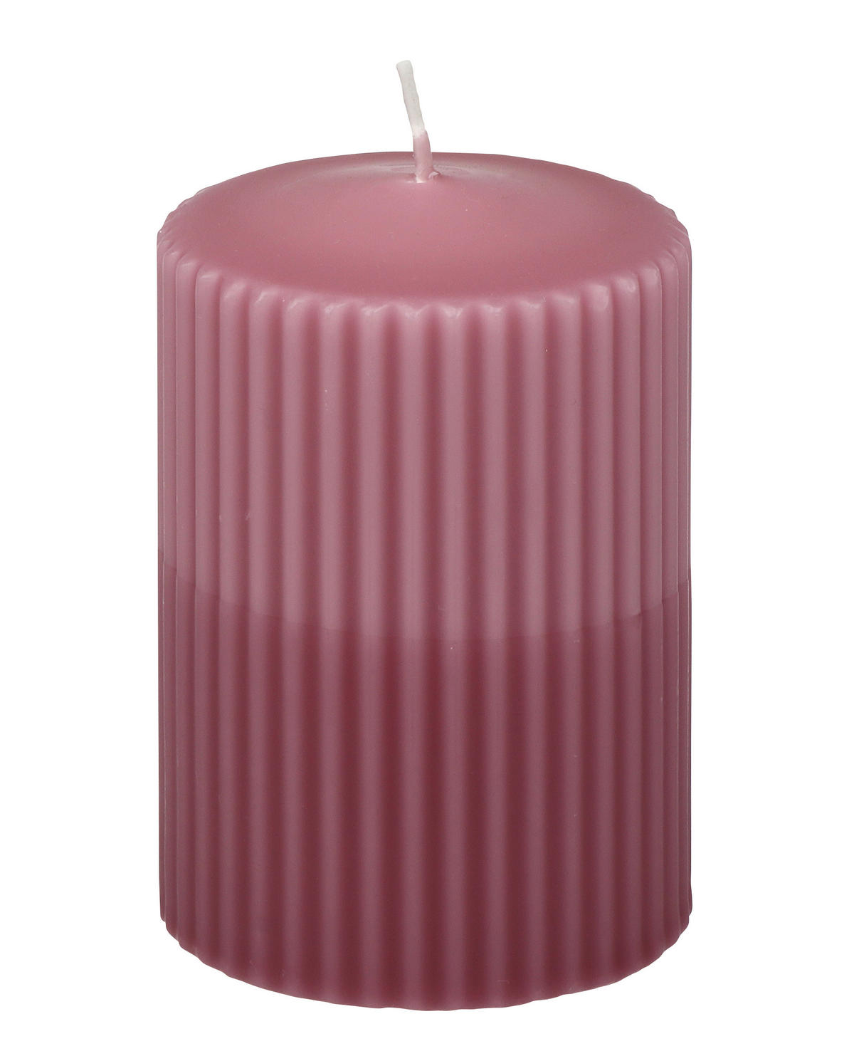 KERZE - Rosa, Basics, Paraffin (6,8/10,0cm) - Steinhart
