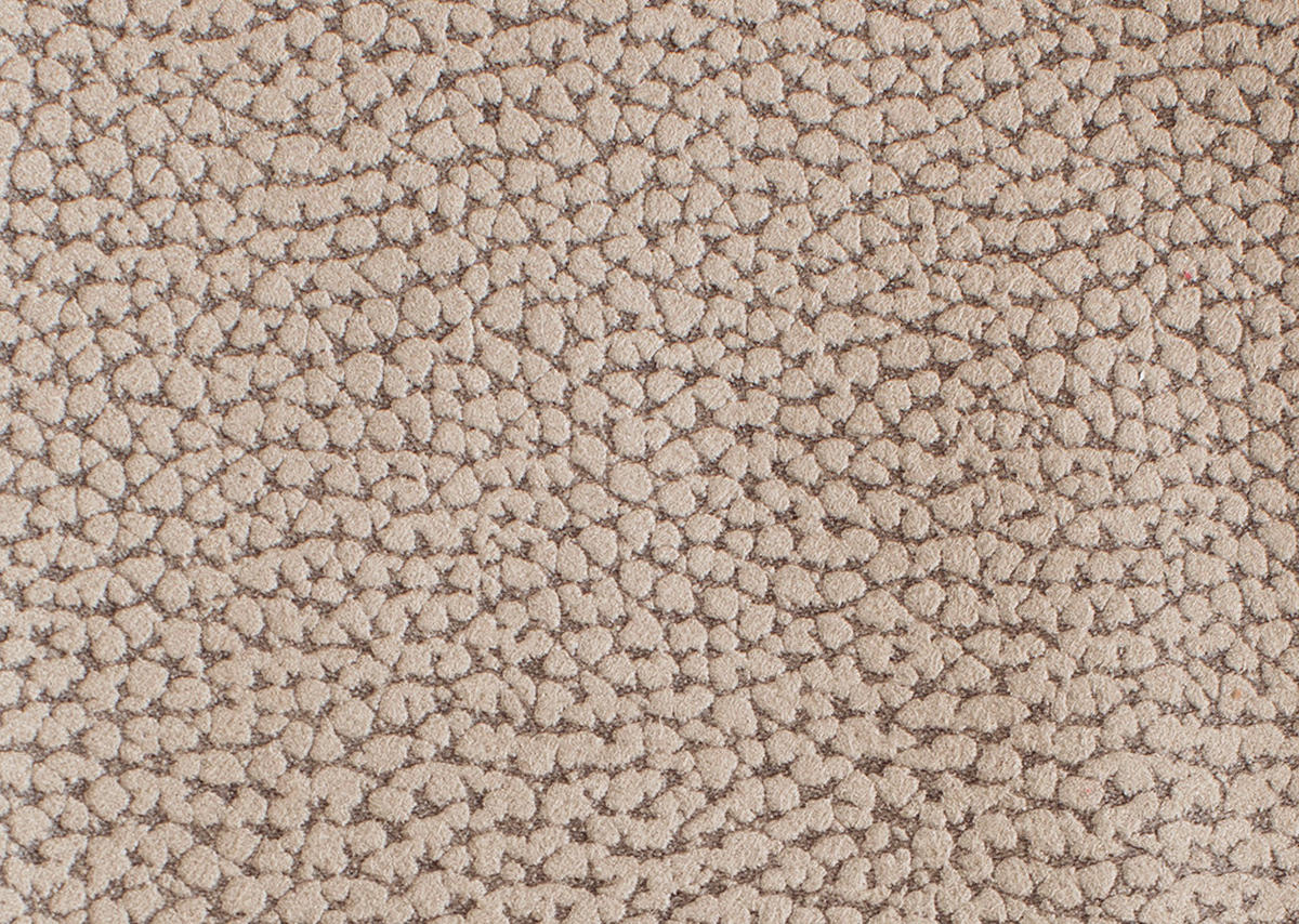 ECKSOFA  in Mikrofaser Sandfarben  260/312 cm  - Sandfarben/Chromfarben, Design, Textil/Metall (260/312cm) - Beldomo Style