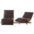 SOFA in Leder Braun - Eichefarben/Schwarz, Natur, Leder/Holz (240/63-112/115-168cm) - Koinor SOFA in Leder Braun - Eichefarben/Schwarz, Natur, Leder/Holz (240/63-112/115-168cm) - Koinor