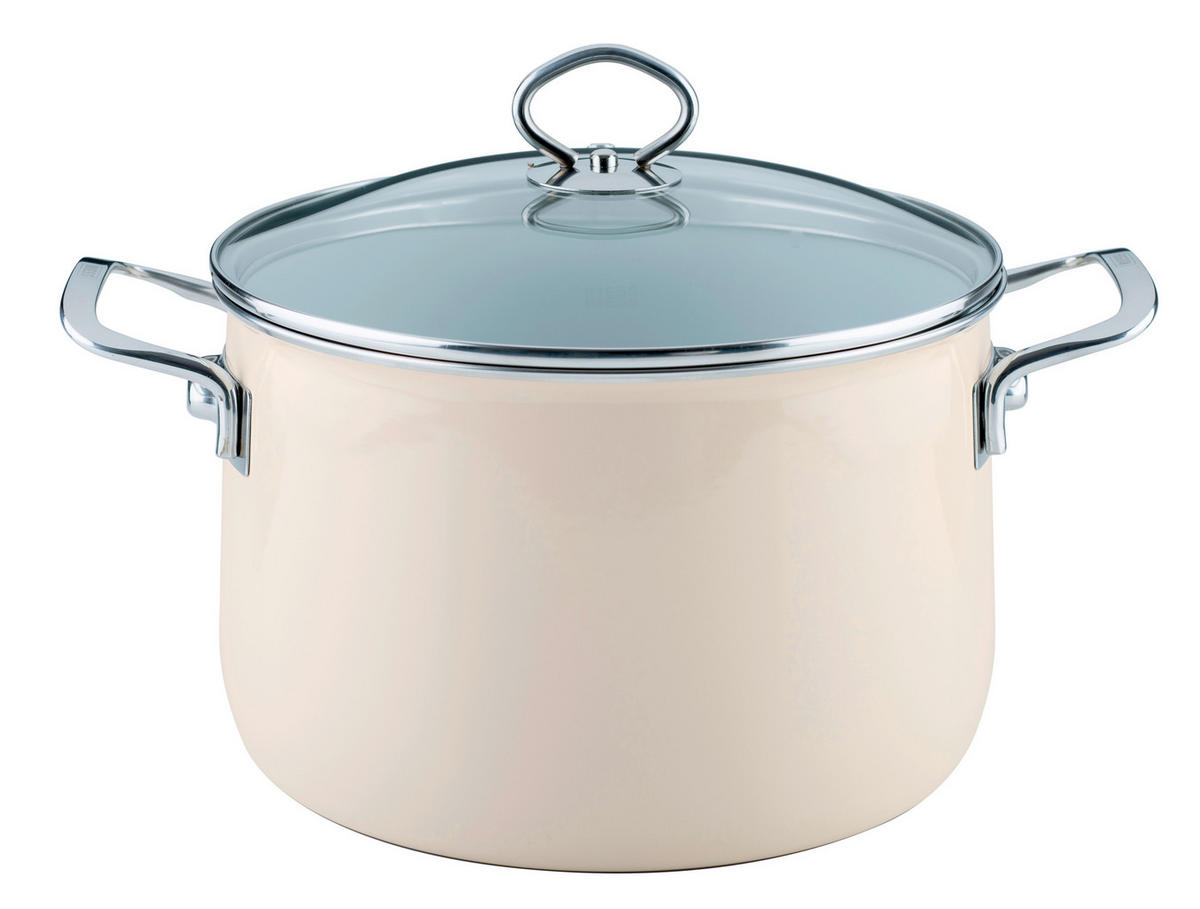 LONEC ZA MESO Avorio  železo   - barve šampanjca, Basics, kovina/steklo (24cm) - Riess