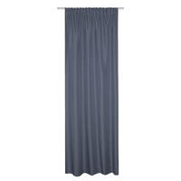 THERMOVORHANG blickdicht  - Blau, KONVENTIONELL, Textil (135/245cm)