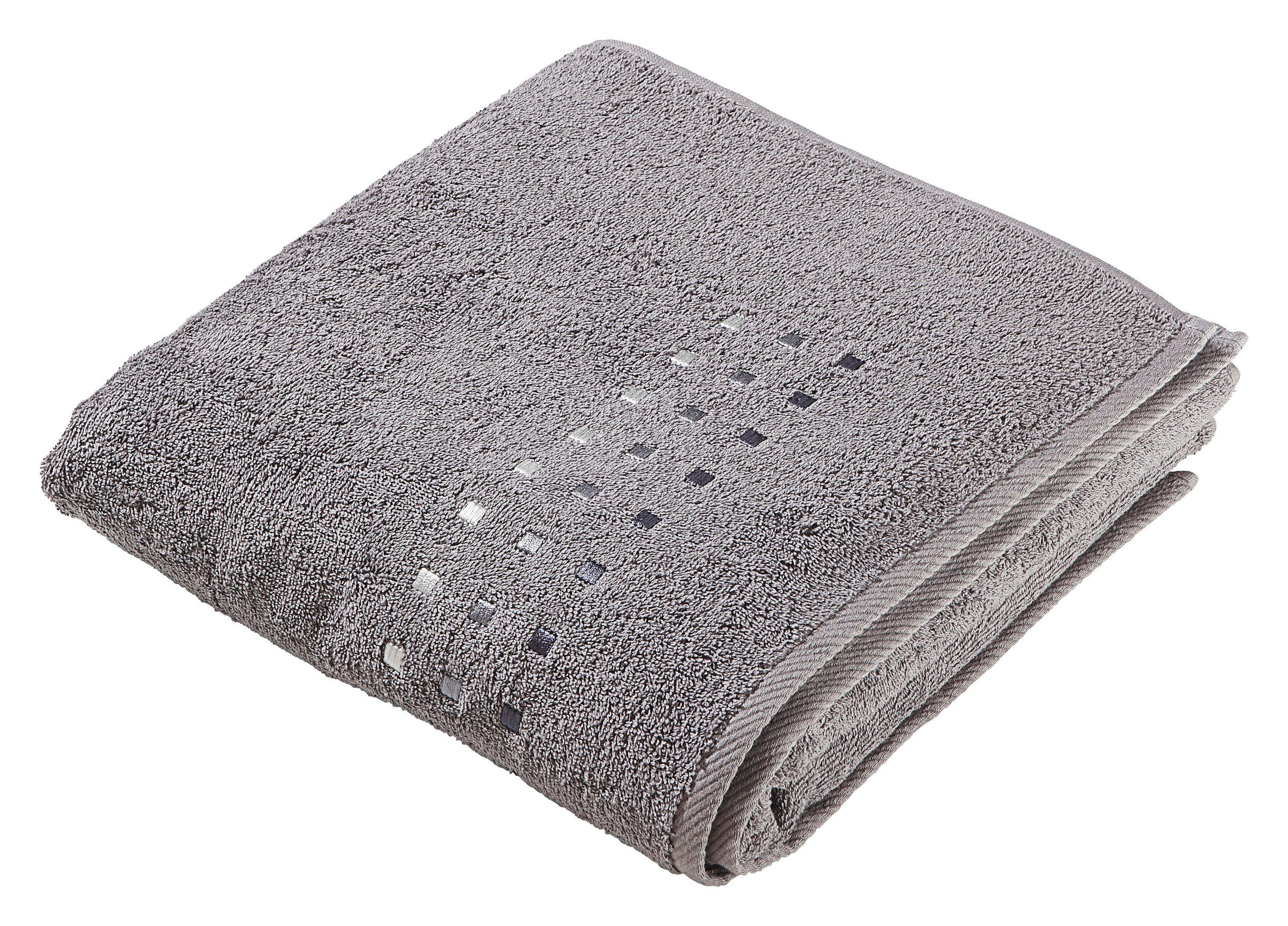 DUSCHTUCH Quattro 70/140 cm - Anthrazit, Basics, Textil (70/140cm) - Esposa