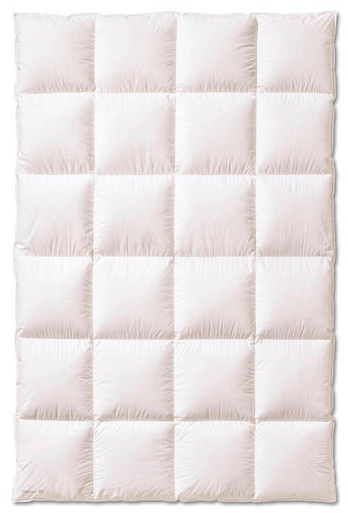 DAUNENDECKE  Elegance 700  155/220 cm   - Weiß, Basics, Textil (155/220cm) - Kauffmann
