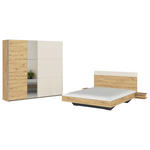 SCHLAFZIMMER Champagner, Eiche Artisan  - Champagner/Eiche Artisan, Design, Holzwerkstoff - Xora