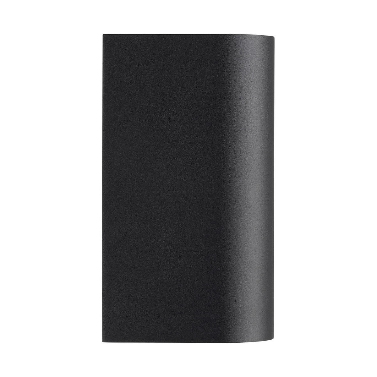 AUßENWANDLEUCHTE 6,6/9,2/16,2 cm   - Schwarz, Design, Metall (6,6/9,2/16,2cm) - Nordlux