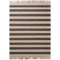 JUTETEPPICH 200/300 cm Handloom 1.0 Creme, Schwarz  - Creme/Schwarz, Basics, Textil (200/300cm) - Hanse Home