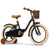 KINDERFAHRRAD 16 Zoll  - Schwarz, Basics, Metall (47/71,5/110,5cm)