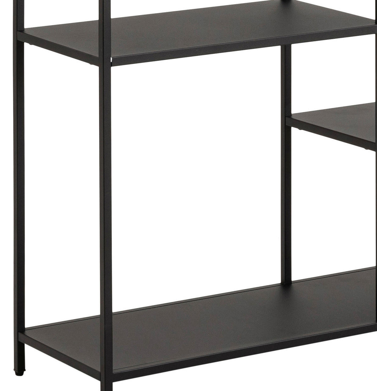 REGALELEMENT  79,5/165/30 cm Schwarz  - Schwarz, Konventionell, Metall (79,5/165/30cm) - MID.YOU