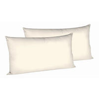 KOPFKISSENBEZUG 40/80 cm  - Creme, Basics, Textil (40/80cm) - Fleuresse