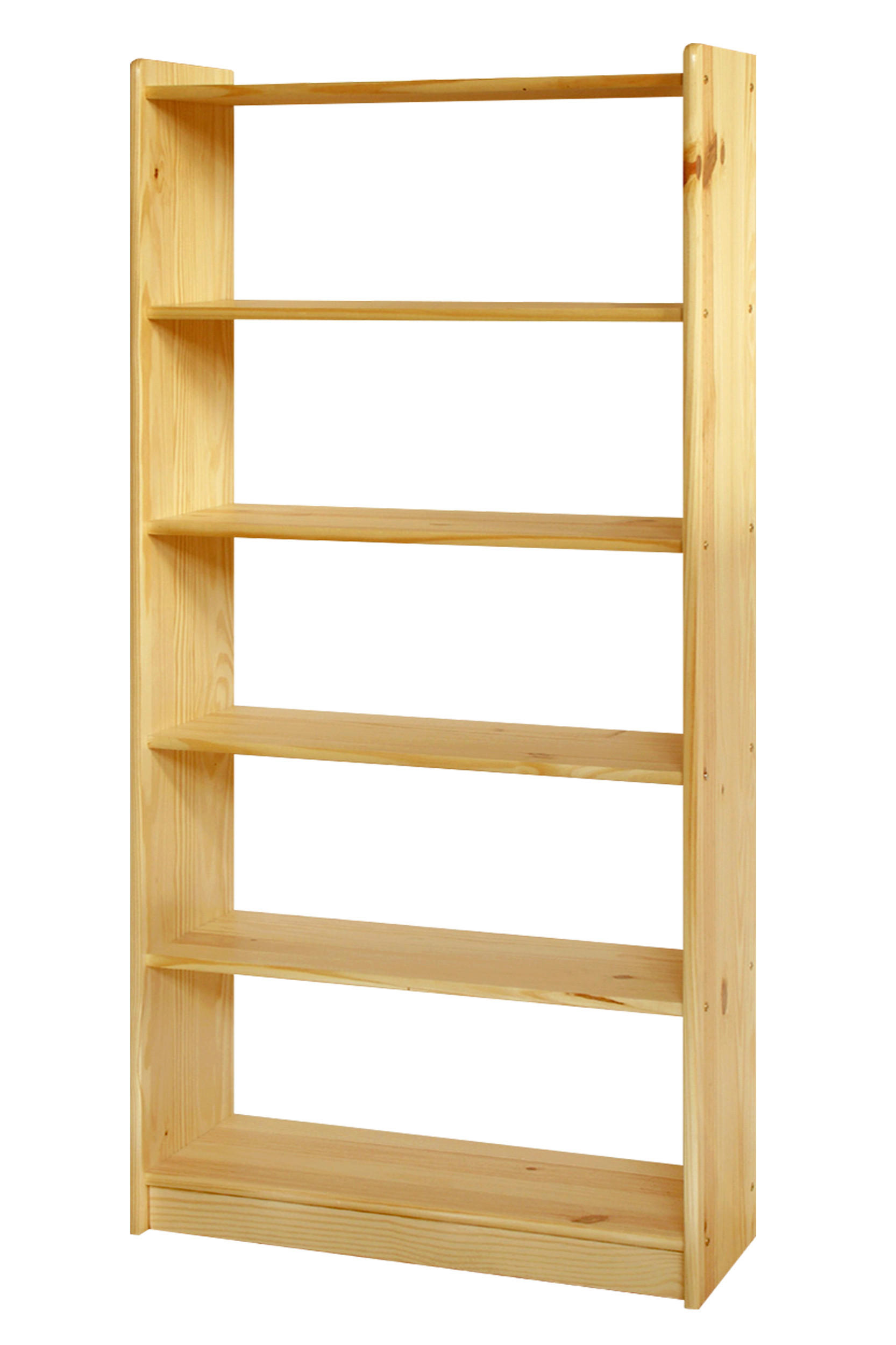 REGAL Kiefer massiv Naturfarben  - Naturfarben, Design, Holz (80/170/30cm) - MID.YOU