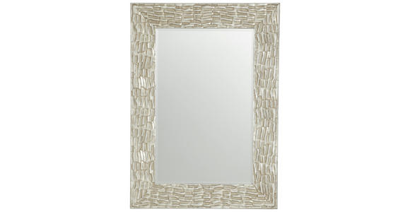 WANDSPIEGEL 75/105/2,5 cm    in rechteckig  - Silberfarben, LIFESTYLE, Glas/Holzwerkstoff (75/105/2,5cm) - Xora