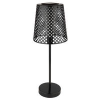 SOLARLEUCHTE - Transparent/Schwarz, Konventionell, Kunststoff/Metall (18/18/50cm) - Globo