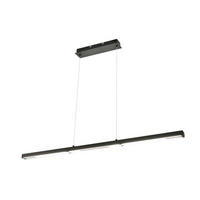 LED-HÄNGELEUCHTE 110/4,3/200 cm  - Schwarz, Design, Metall (110/4,3/200cm)
