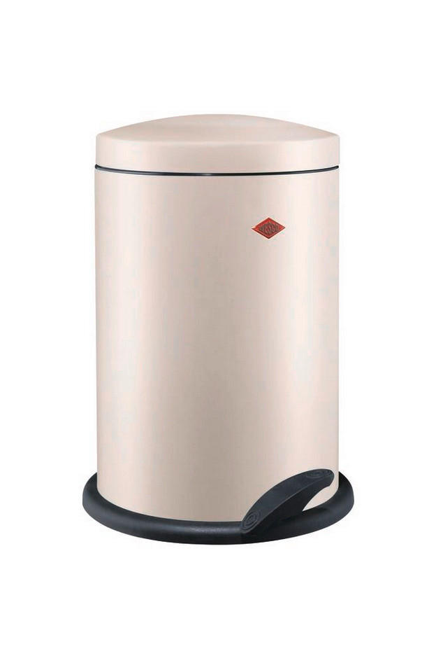 ABFALLSAMMLER ABFALLSAMMLER 116 13 L  - Sandfarben/Schwarz, KONVENTIONELL, Kunststoff/Metall (30/42,5cm) - Wesco