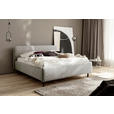 POLSTERBETT 160/200 cm  in Beige  - Birkefarben/Beige, Design, Holz/Textil (160/200cm) - Xora