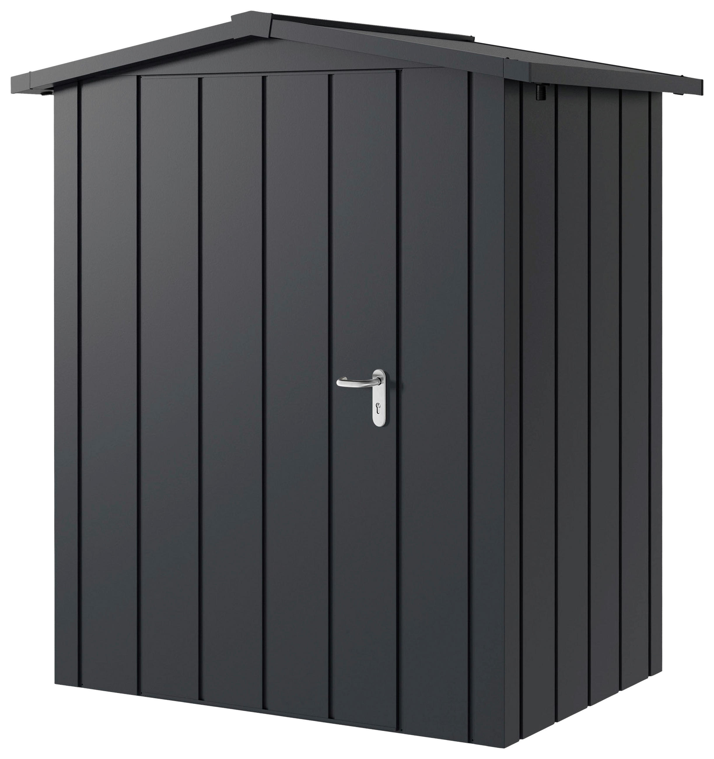 GERÄTEHAUS 189/219/133 cm  - Anthrazit, Basics, Metall (189/219/133cm) - Hörmann