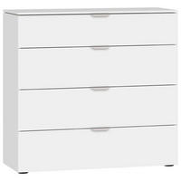 KOMMODE  in 90/87/43 cm  - Edelstahlfarben/Schwarz, Design, Holzwerkstoff/Kunststoff (90/87/43cm) - Jutzler