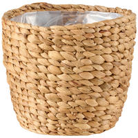 KVETNÍK prírodné materiály, 23/23/19,5 cm - prírodná farba, Natur, prírodné materiály (23/23/19,5cm)