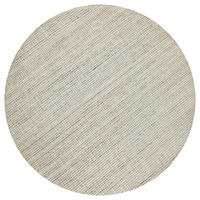 FLACHWEBETEPPICH  Wohnzimmer 180 cm Hamptons FOURTEEN Greige rund  - Greige, Basics, Textil (180cm) - WECON HOME