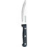 STEAKMESSER - Edelstahlfarben/Schwarz, KONVENTIONELL, Kunststoff/Metall (11cm) - Justinus STEAKMESSER - Edelstahlfarben/Schwarz, KONVENTIONELL, Kunststoff/Metall (11cm) - Justinus