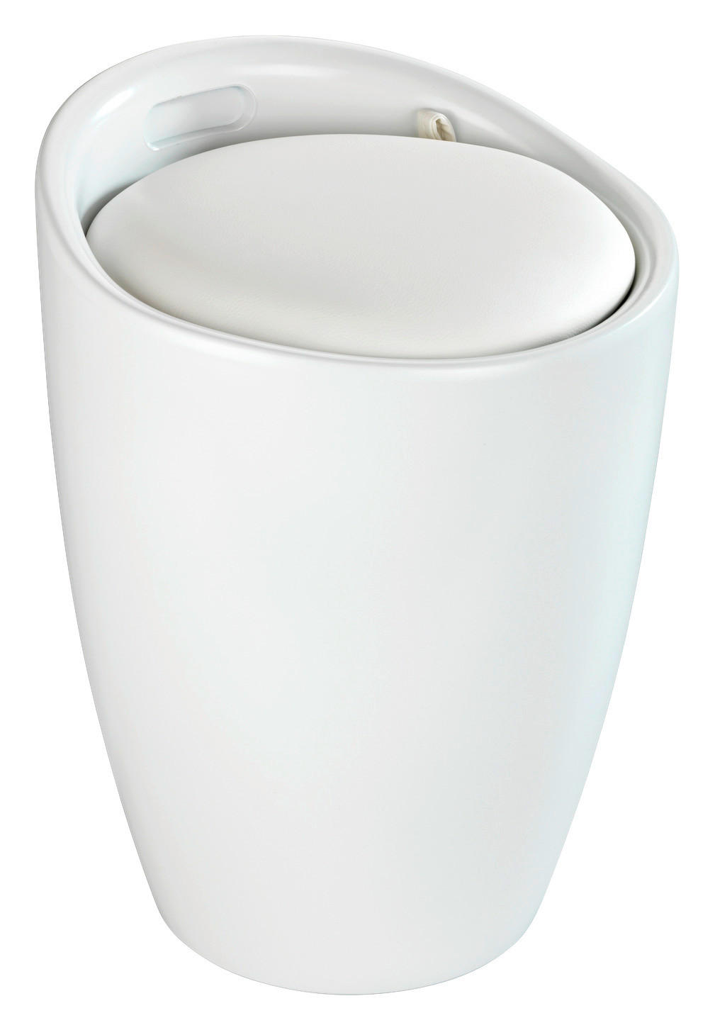 WÄSCHETONNE - Weiß, Basics, Kunststoff (36/50,5/36cm) - Wenko