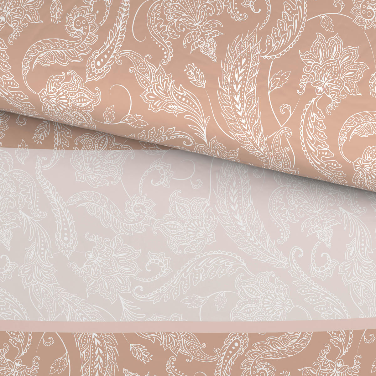 BETTWÄSCHE Satin 140/220 cm  - Beige, Textil (140/220cm) - Novel