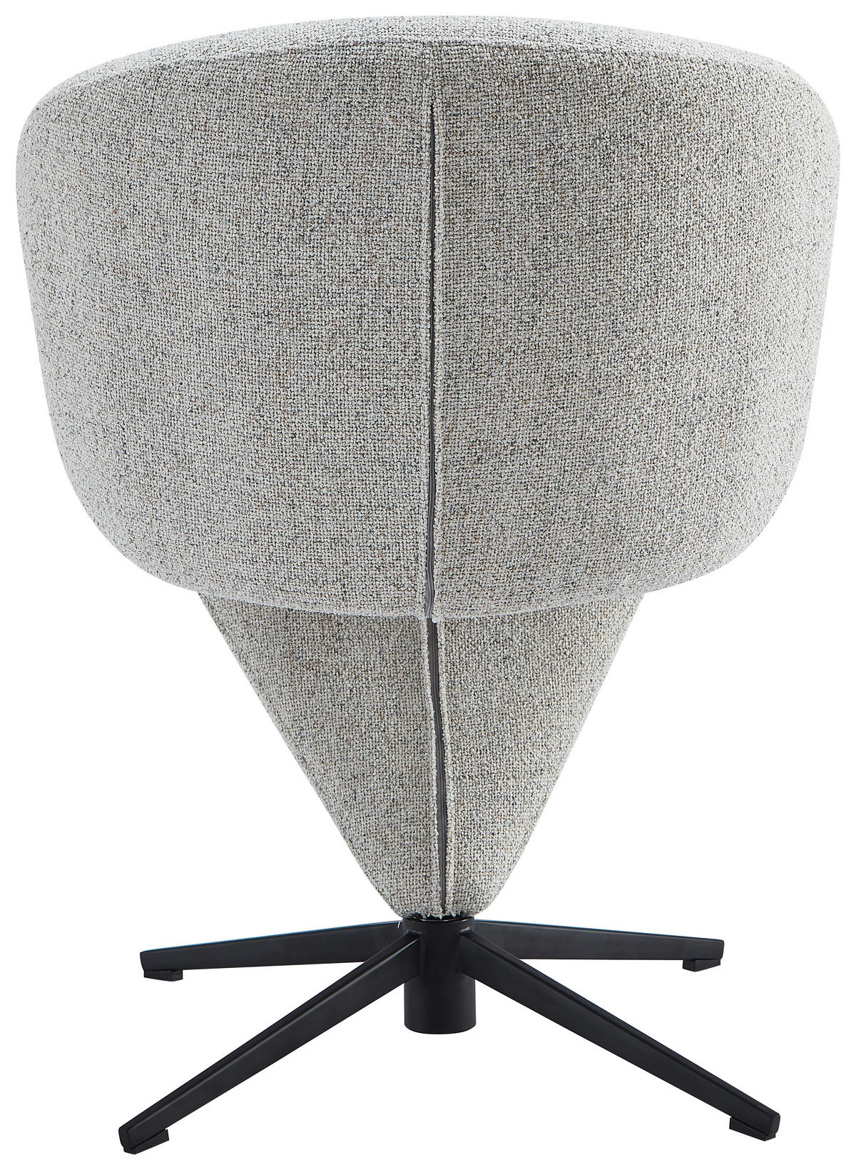 STOL MED ARMSTÖD järn linneimitation  - svart/cremefärgad, Design, metall/textil (62/82/62cm) - Moderano