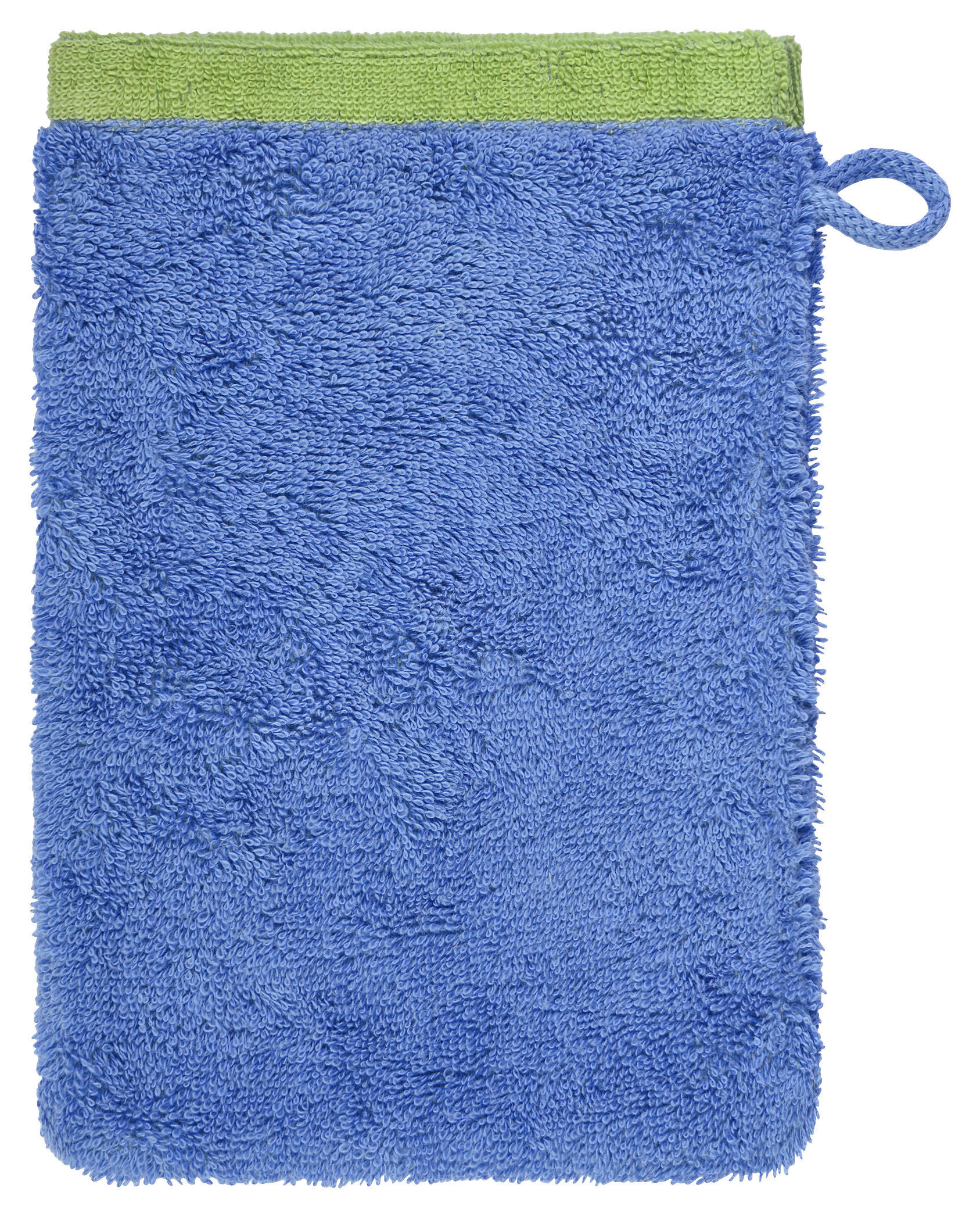 WASCHLAPPEN LIFESTYLE SPLASH Blau, Grün  - Blau/Grün, Basics, Textil (16/22cm) - Cawoe