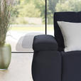 ECKSOFA in Struktur Schwarz  313/233 cm  - Schwarz, Design, Kunststoff/Textil (313/233cm) - Emilio Belluti