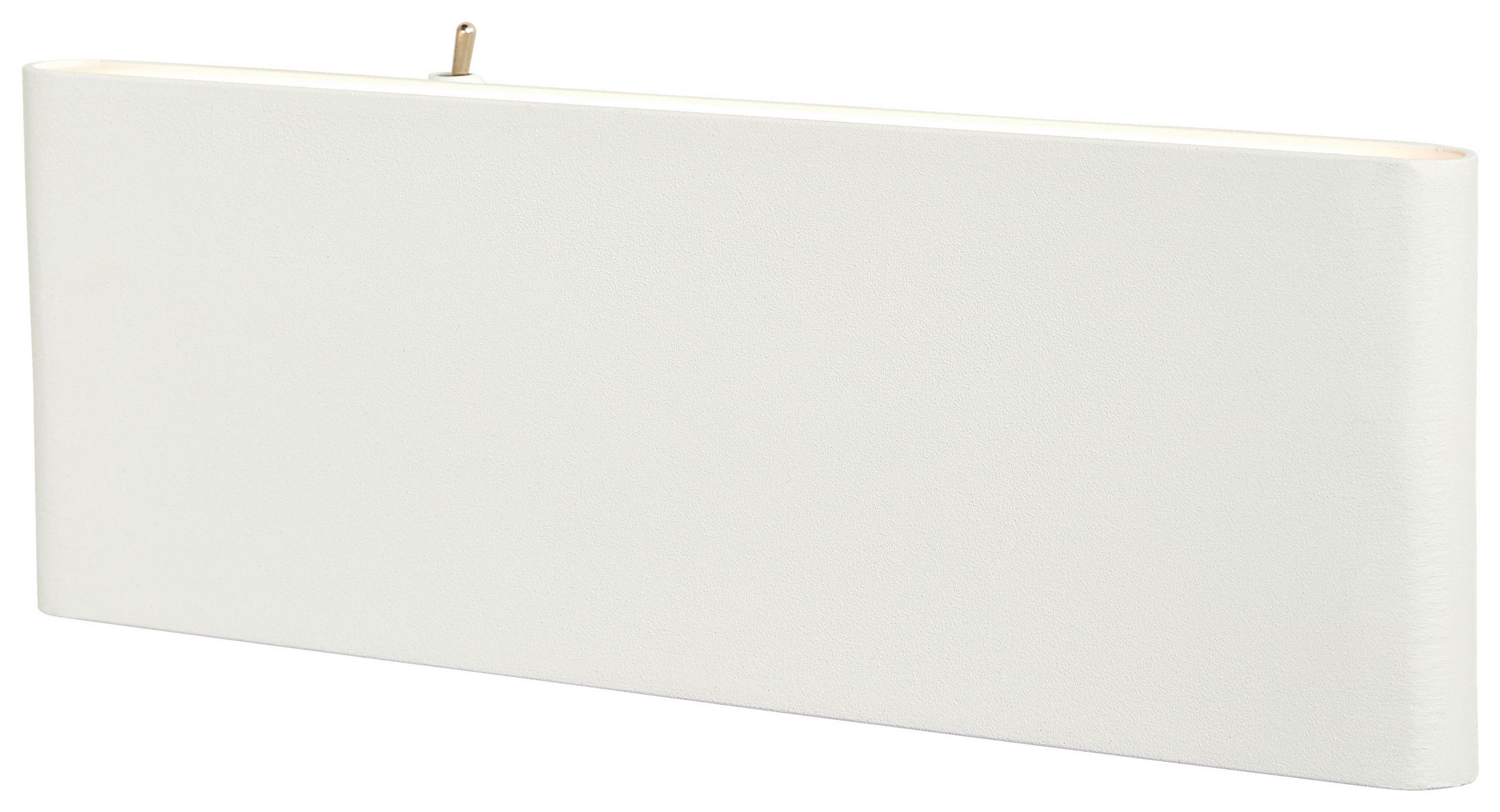 LED-WANDLEUCHTE 22,5/3,5/8 cm   - Opal/Weiß, Design, Kunststoff/Metall (22,5/3,5/8cm) - Globo