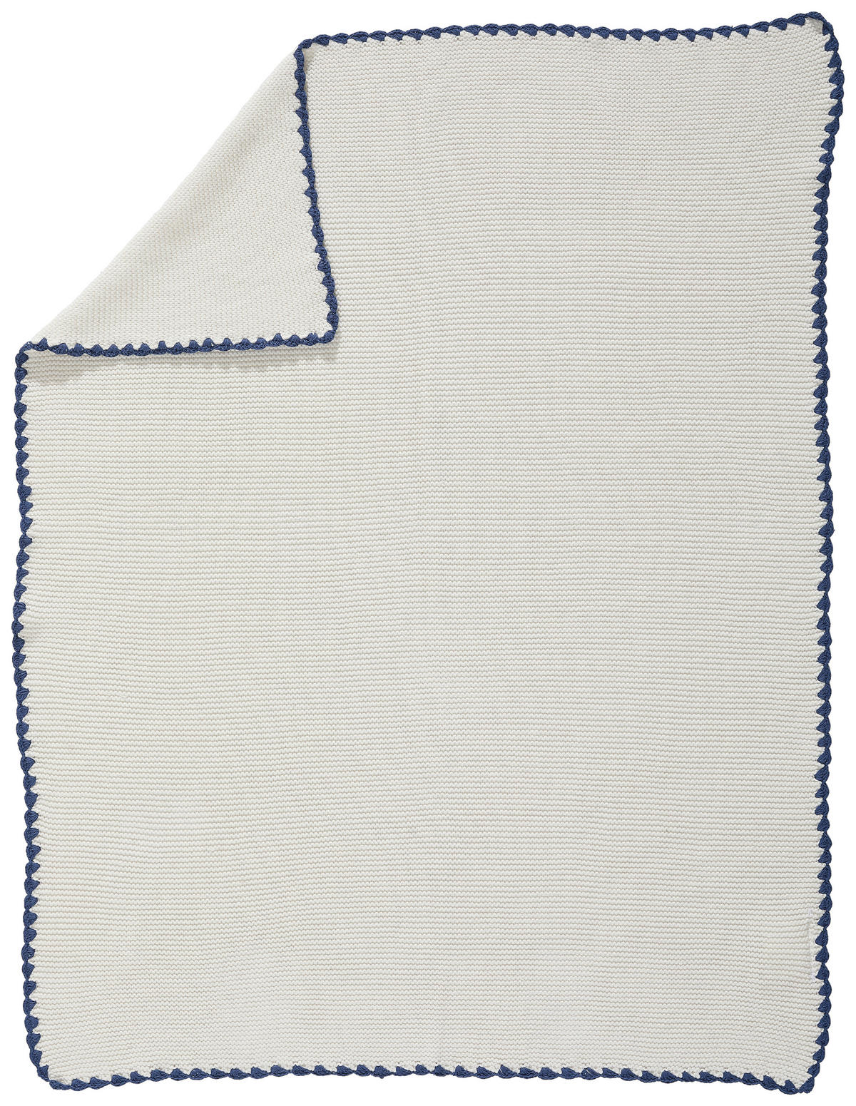 SCHMUSEDECKE  70/90 cm  - Blau/Weiß, Trend, Textil (70/90cm) - My Baby Lou