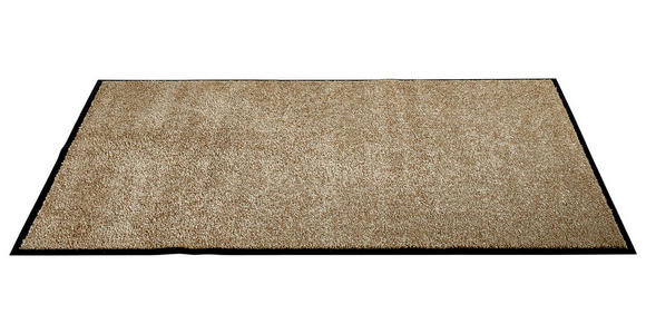 FUßMATTE 90/150 cm Diamant - Sandfarben, Basics, Textil (90/150cm) - Esposa