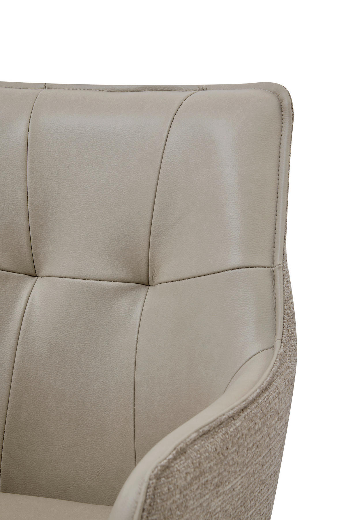 STOLICA S NASLONOM ZA RUKE  crna, taupe  drvo, metal, tekstil      - crna/taupe, Moderno, drvo/metal (58/87/61,5cm) - Livetastic