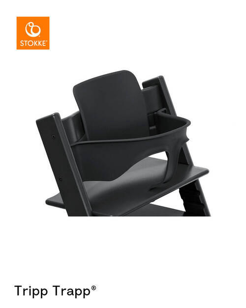 HOCHSTUHL-SET Tripp Trapp Bundles - Schwarz, Basics, Holz (87/65/46cm) - Stokke