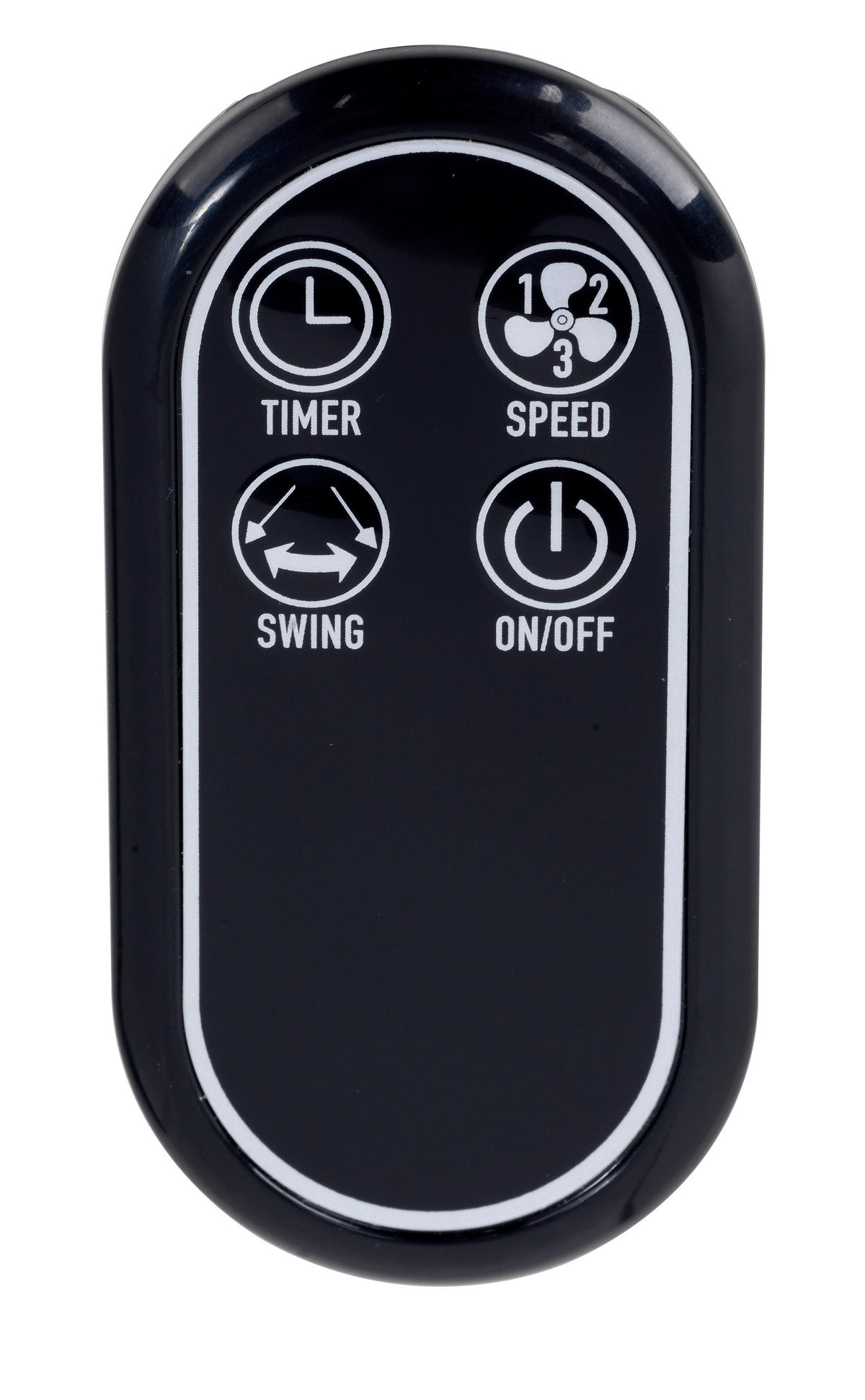 STANDVENTILATOR - Schwarz, Basics, Kunststoff/Metall (45/45/170cm) - Mican