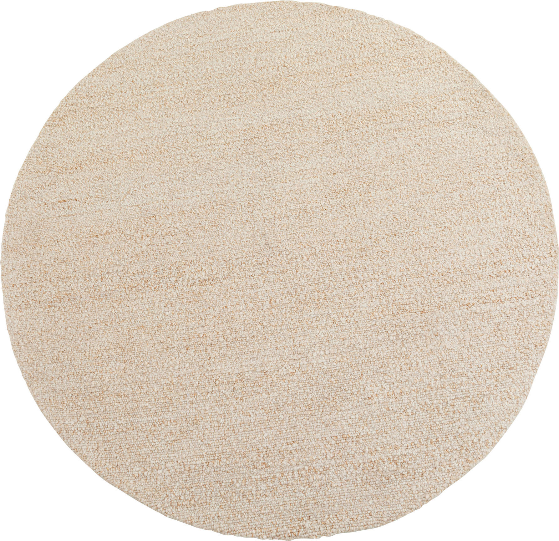 Kare-Design Teppich Creme 2 cm