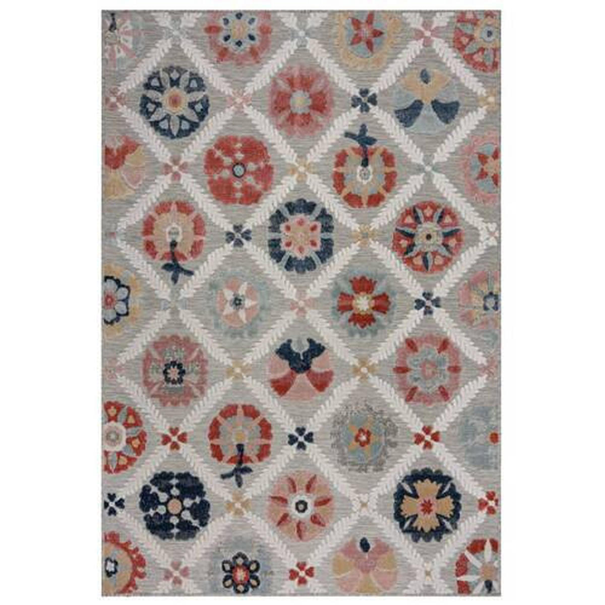VONKAJŠÍ KOBEREC, 160/230 cm, sivá - sivá, Basics, textil (160/230cm)