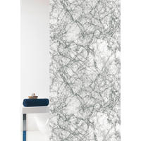 SPRCHOVÝ ZÁVĚS, 180/200 cm - šedá, Basics, plast (180/200cm) - Grund