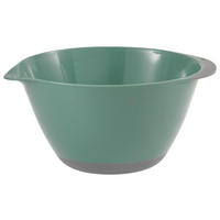 MISA NA MIEŠANIE, plast, 28/16 cm  - sivá/petrolejová, Basics, plast (28/16cm) - Homeware Profession.