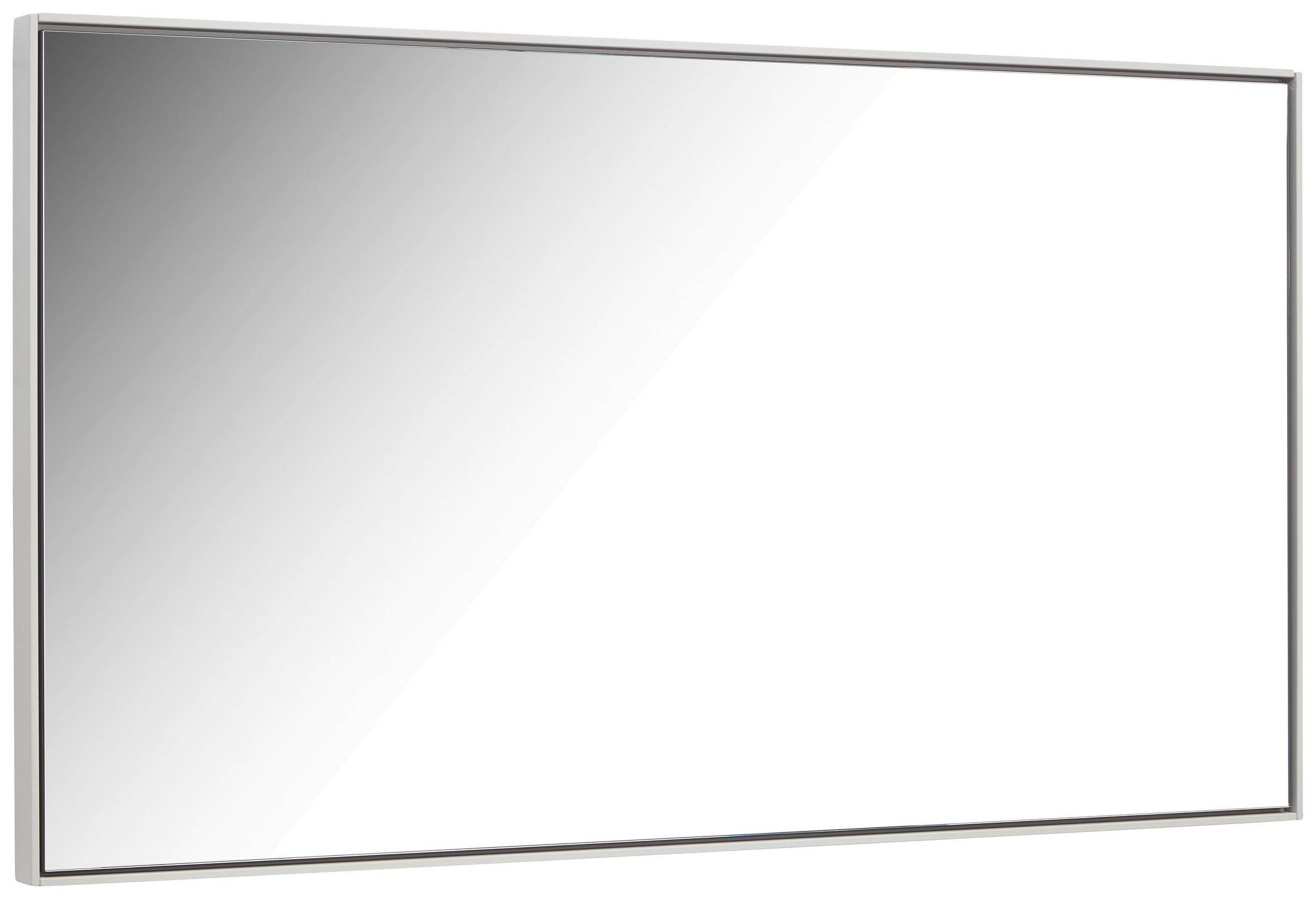WANDSPIEGEL 121,9/69,1/5,5 cm  - Klar/Grau, Design, Glas/Holzwerkstoff (121,9/69,1/5,5cm) - Dieter Knoll