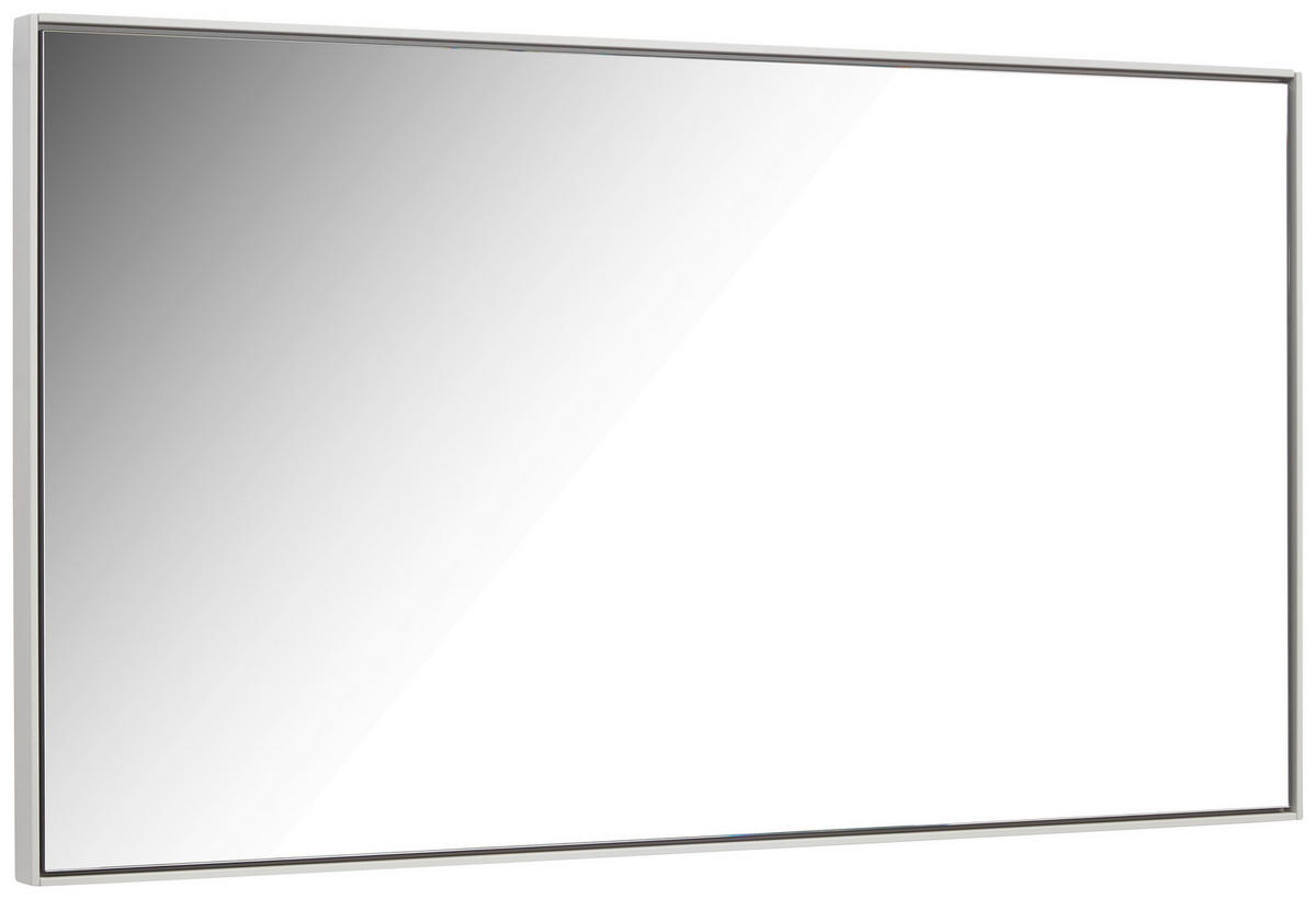 WANDSPIEGEL 121,9/69,1/5,5 cm  - Klar/Grau, Design, Glas/Holzwerkstoff (121,9/69,1/5,5cm) - Dieter Knoll