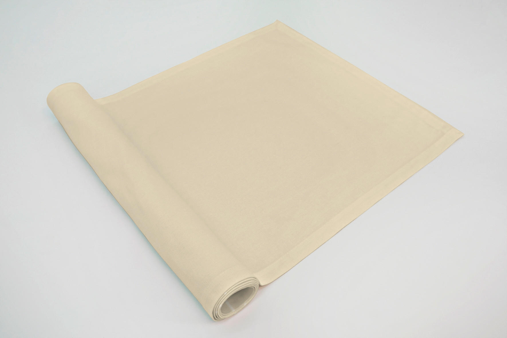 ÚZKY OBRUS, 15/30 cm, biela - biela, Basics, textil (15/30cm) - Boxxx