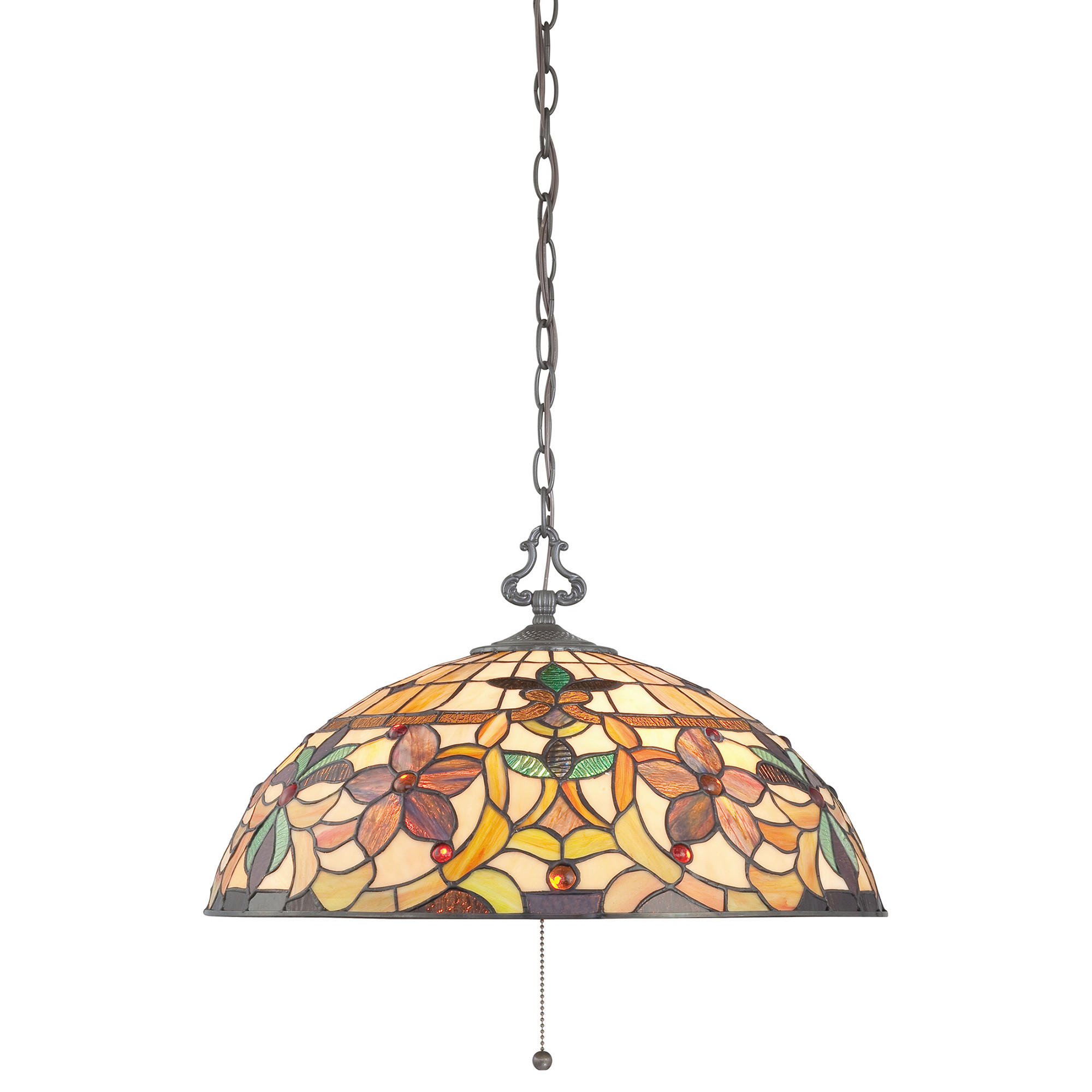 HÄNGLAMPA Kami 50.8/39.4 cm  - bronsfärgad, Klassisk, metall/glas (50.8/39.4cm) - Elstead Lighting