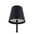 AKKU-STEHLEUCHTE 22/130 cm    - Schwarz, KONVENTIONELL, Kunststoff/Metall (22/130cm) - Novel