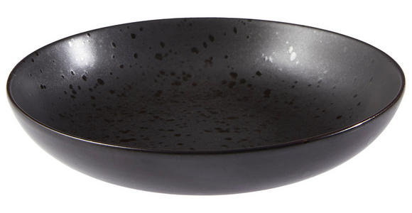 SUPPENSCHALE Black Pearl 19,7 cm   - Schwarz, Design, Keramik (19,7cm) - Novel
