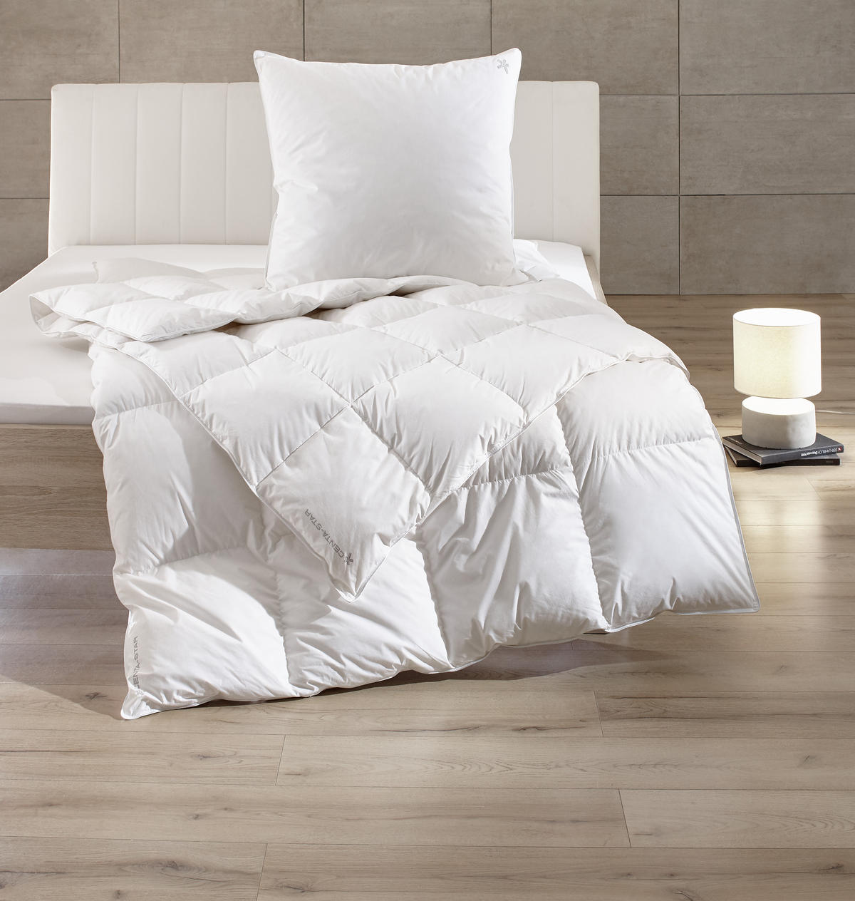 DAUNENDECKE  Silence  135/200 cm   - Weiß, LIFESTYLE, Textil (135/200cm) - Centa-Star